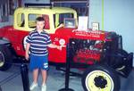 Young Son (now 18) Andy J. at the Kansas Auto Racing Museum in Chapman, KS